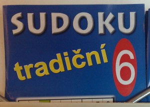 Sudoku magazine from Prague